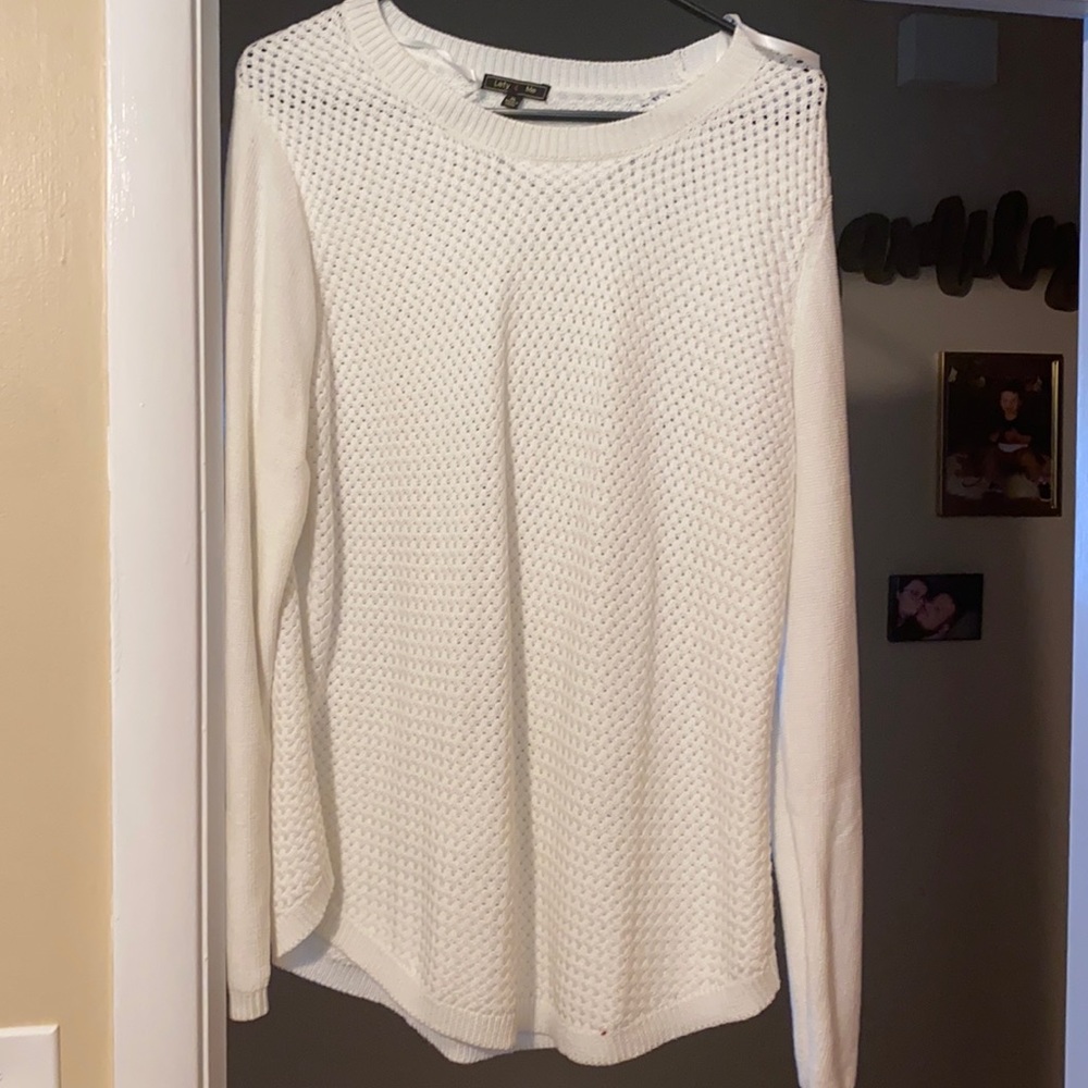 White sweater